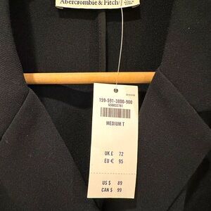 Abercrombie & Fitch Tuxedo Dress